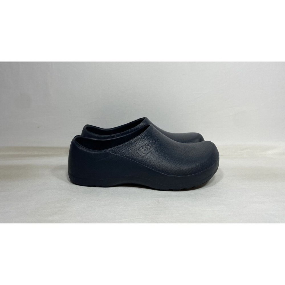 Birkenstock Birkis Ges Gesch Rubber Slip on Clogs Blue Nurse Women’s Sz 8 / 39